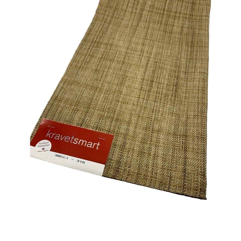 Kravet‎ Smart Brown/Beige Textured Fabric Sample/Remnant 16x18 Crafts FS39